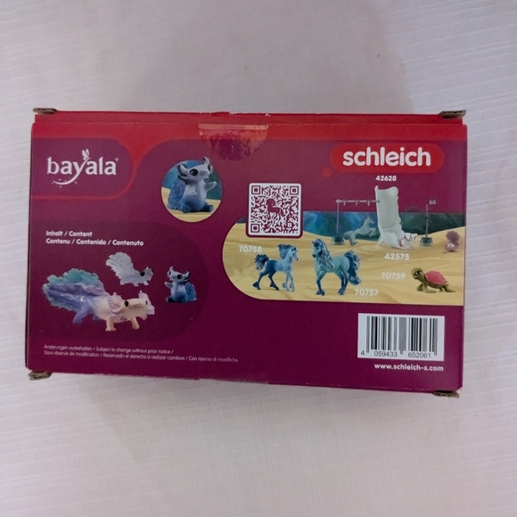 Schleich Bayala Axolotis Salamander fantasy figures set of 3 - Picture 8 of 8